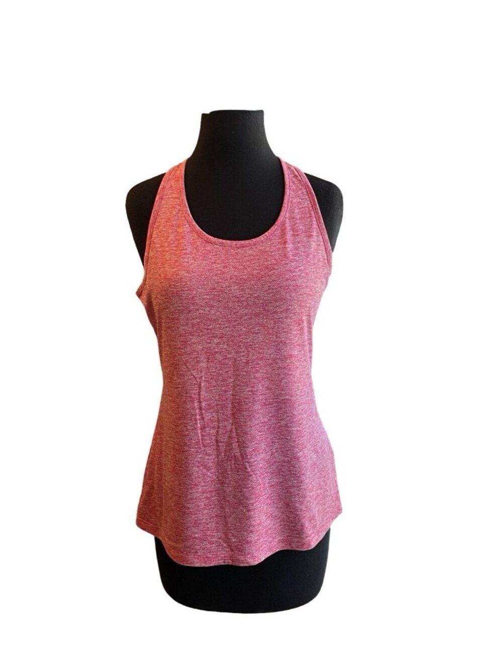Nike Dri-FIT Racerback Tank Top Womens Large Pink Heather Workout